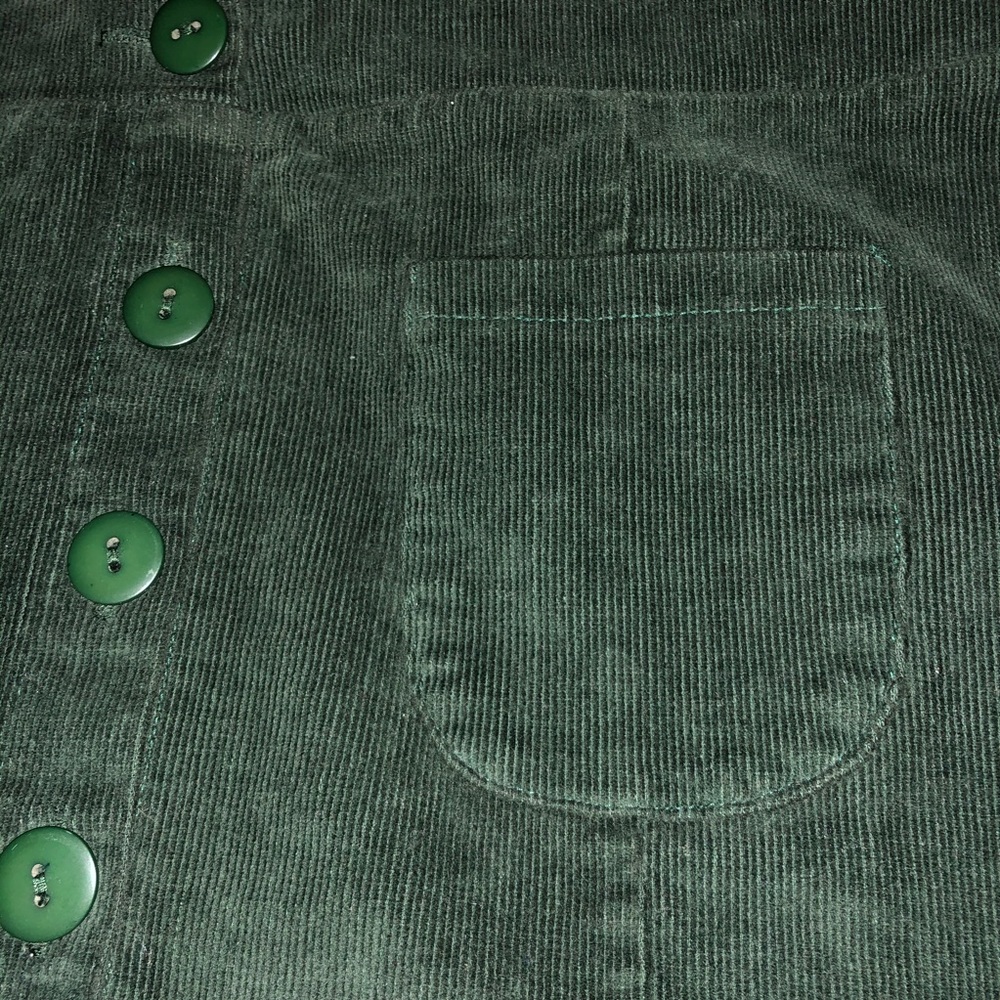 Tilly’s Sky & Sparrow Button Up Corduroy Miniskirt - Picture 3 of 5